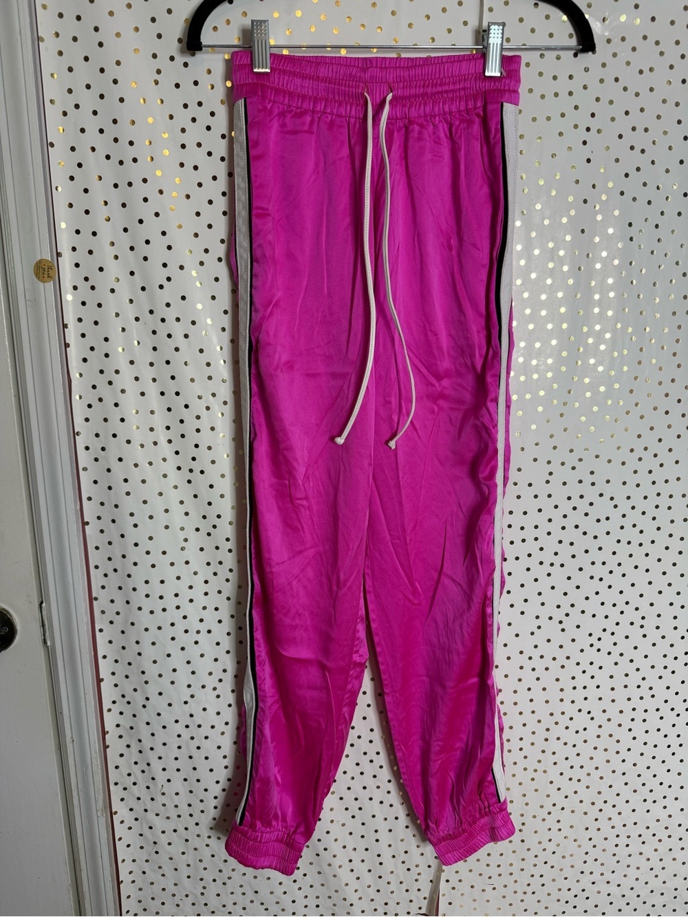 AMIRI Hot Pink Elastic Waist Track Pants